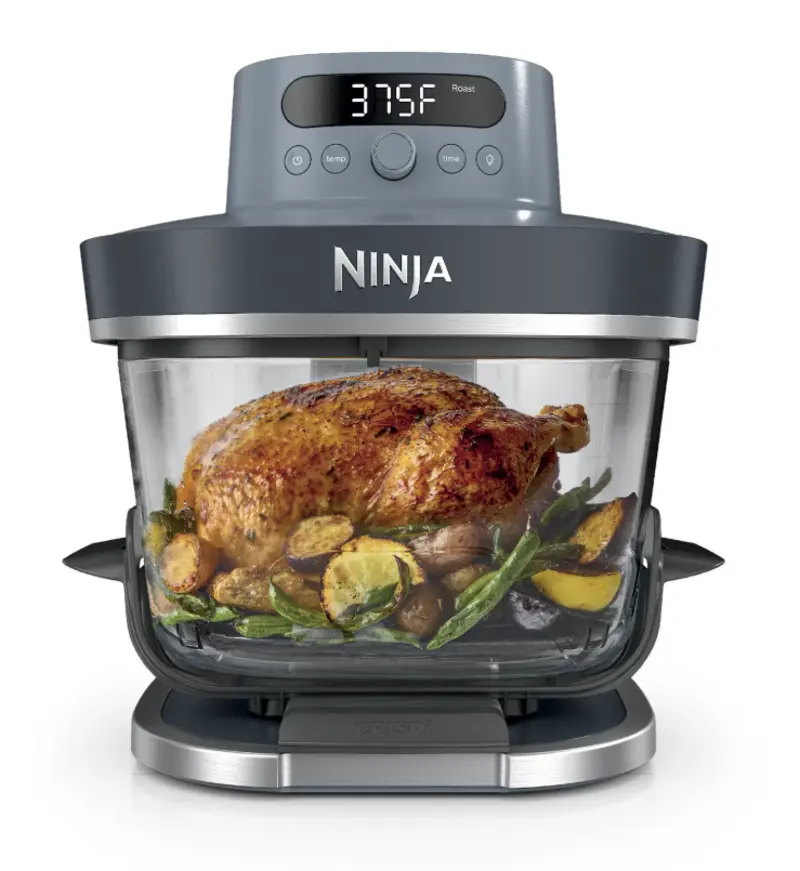 Ninja Crispi Pro 6-in-1 Glass Air Fryer - Cyberspace Gray