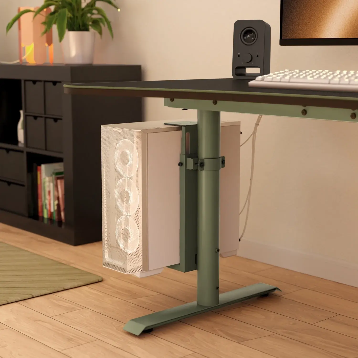 AZ-PCMOUNT-FST Arozzi Arena Forest Green PC Mount-2