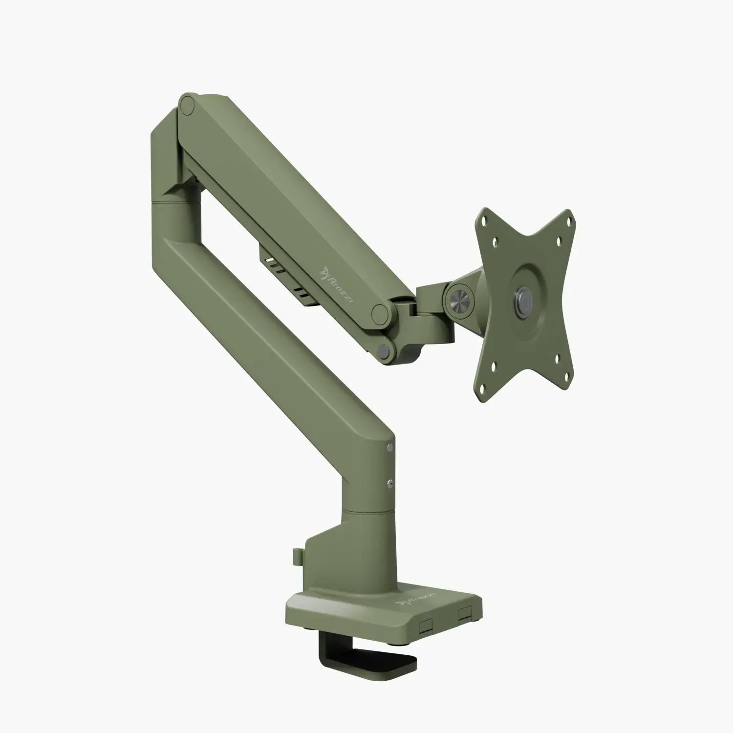 AZ-ALZARE-NEO-FST Arozzi Alzare Neo Forest Green Single Gas Spring Monitor Arm-1