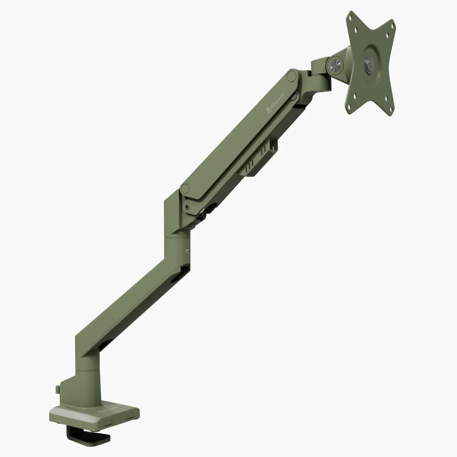 AZ-ALZARE-NEO-FST Arozzi Alzare Neo Forest Green Single Gas Spring Monitor Arm-5