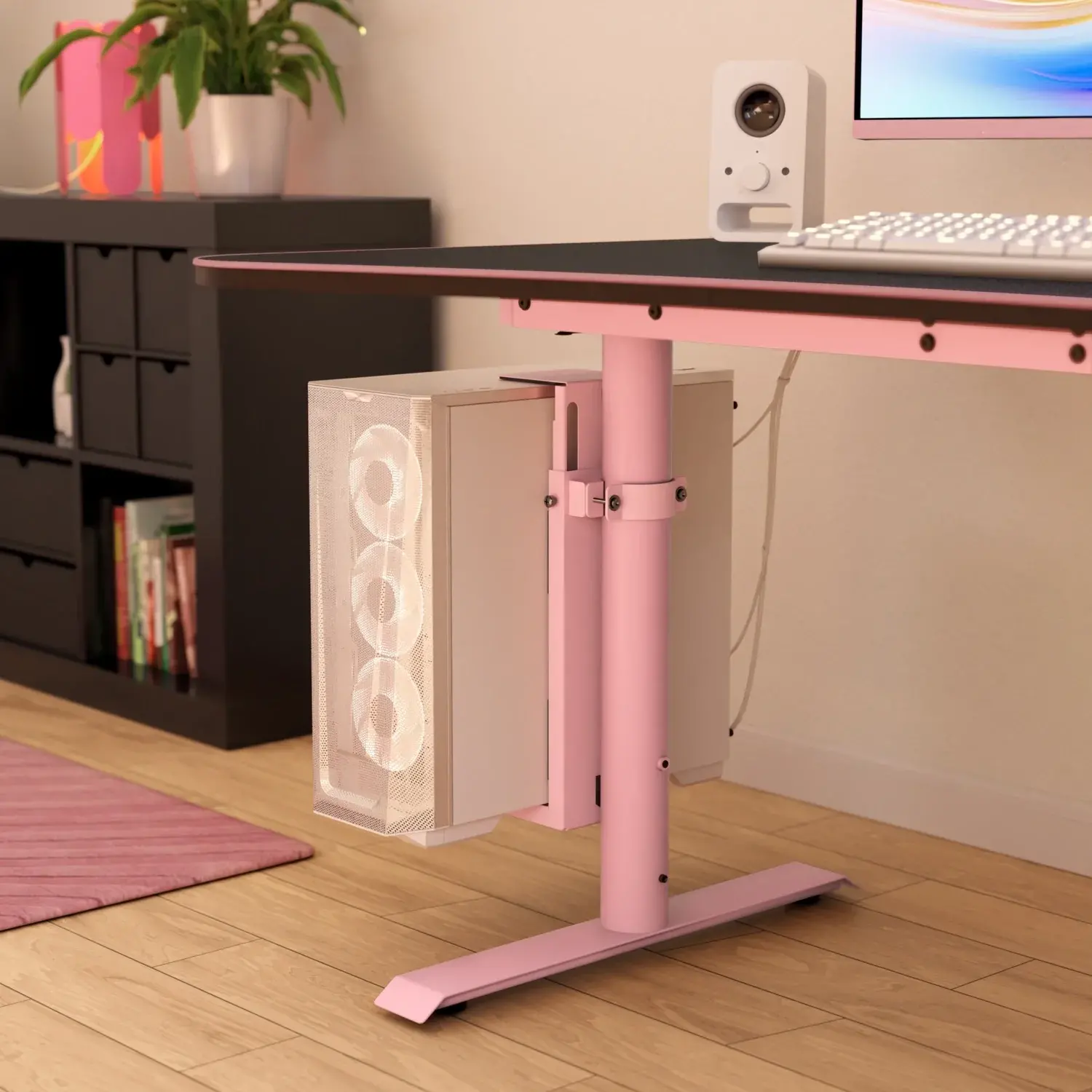 AZ-PCMOUNT-PNK Arozzi Arena Pink PC Mount-2