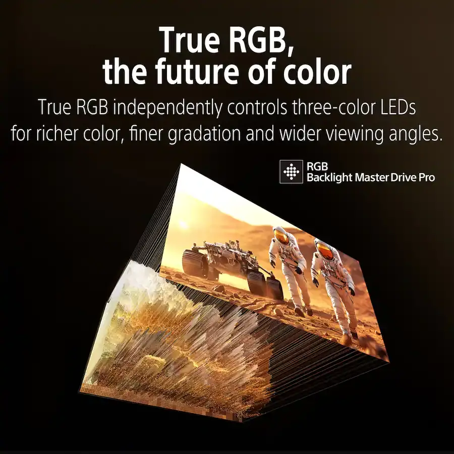 K65XR70M2 Sony 65 Class BRAVIA 7 II Series True RGB 4K HDR Google TV with Gemini-10