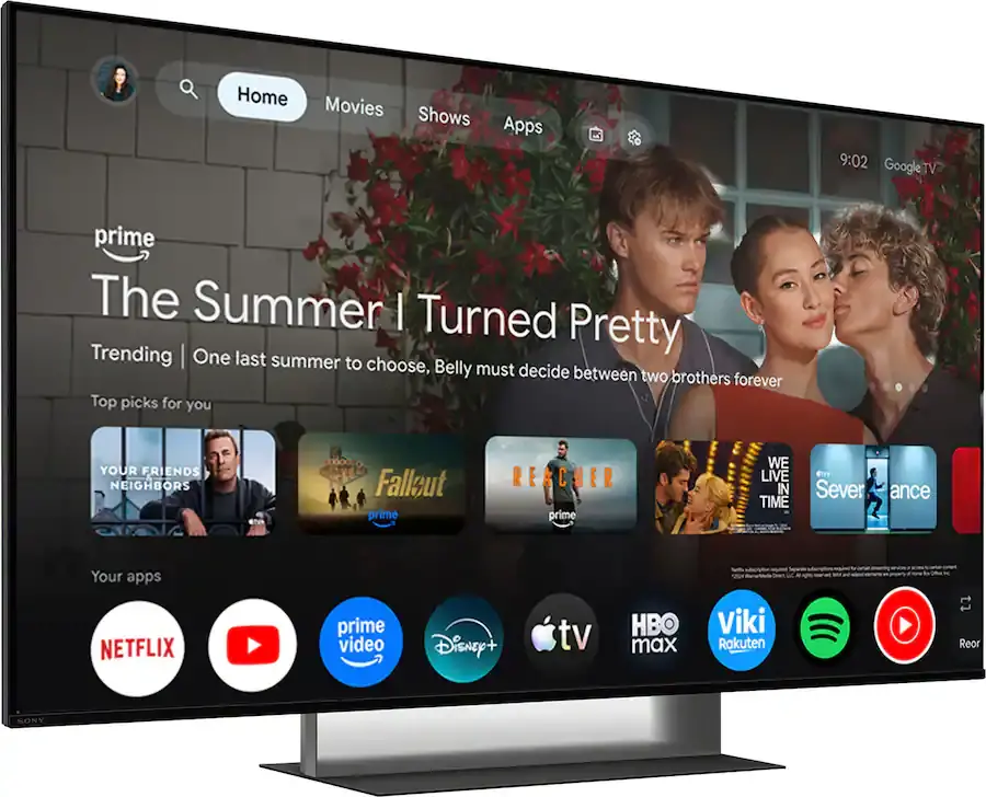 K55XR70M2 Sony 55 Class BRAVIA 7 II Series True RGB 4K HDR Google TV with Gemini-3