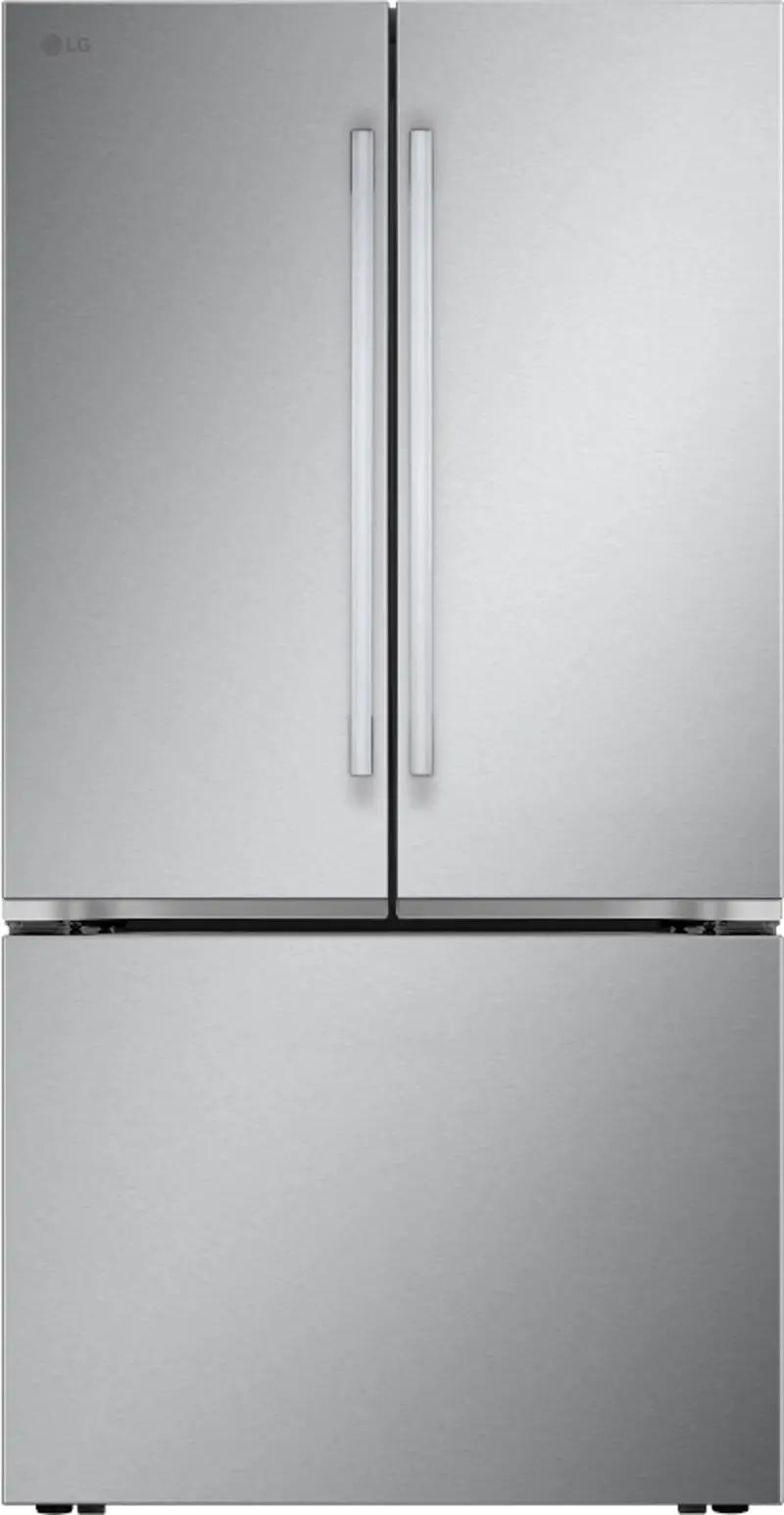 LG 26.5 Cu Ft French Door Refrigerator - Counter Depth Stainless Steel