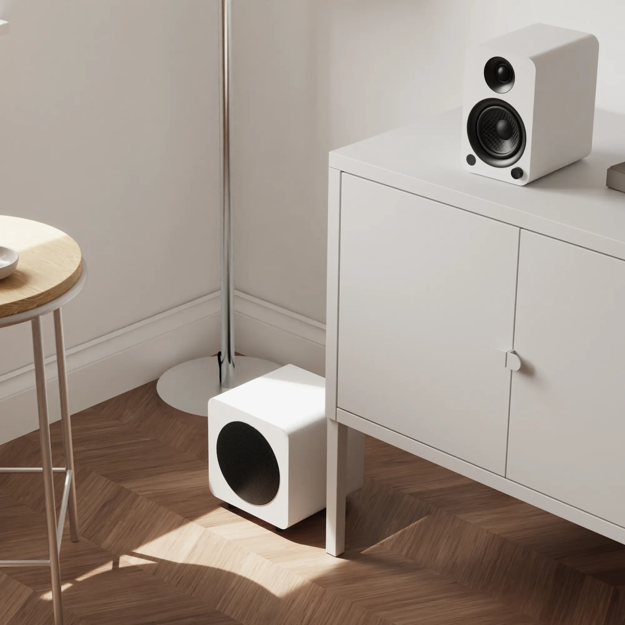 Kanto SUB6 6” Powered Subwoofer - Matte White-4