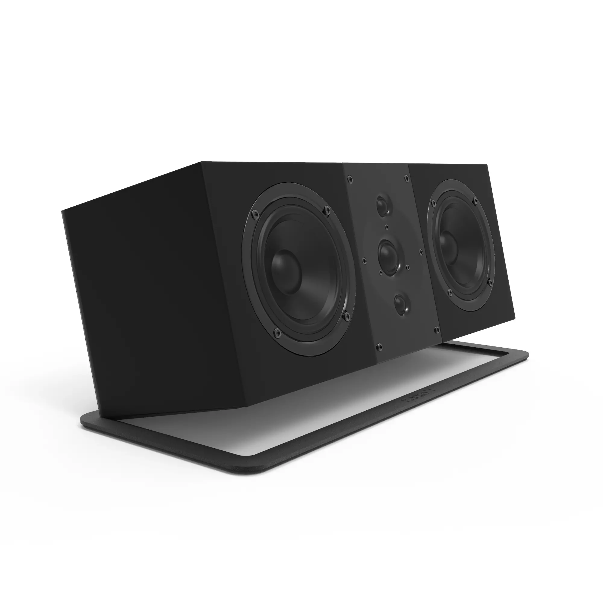 Kanto S10 Low-Profile Angled Speaker Stand for Sound Bar and Center Channel Speaker-2