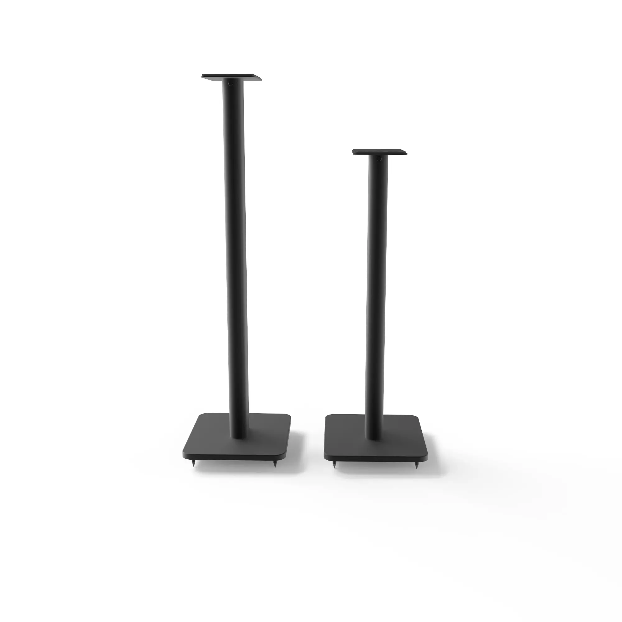 Kanto 26 Bookshelf Speaker Swiveling Floor Stands - Black, Set of 2-3