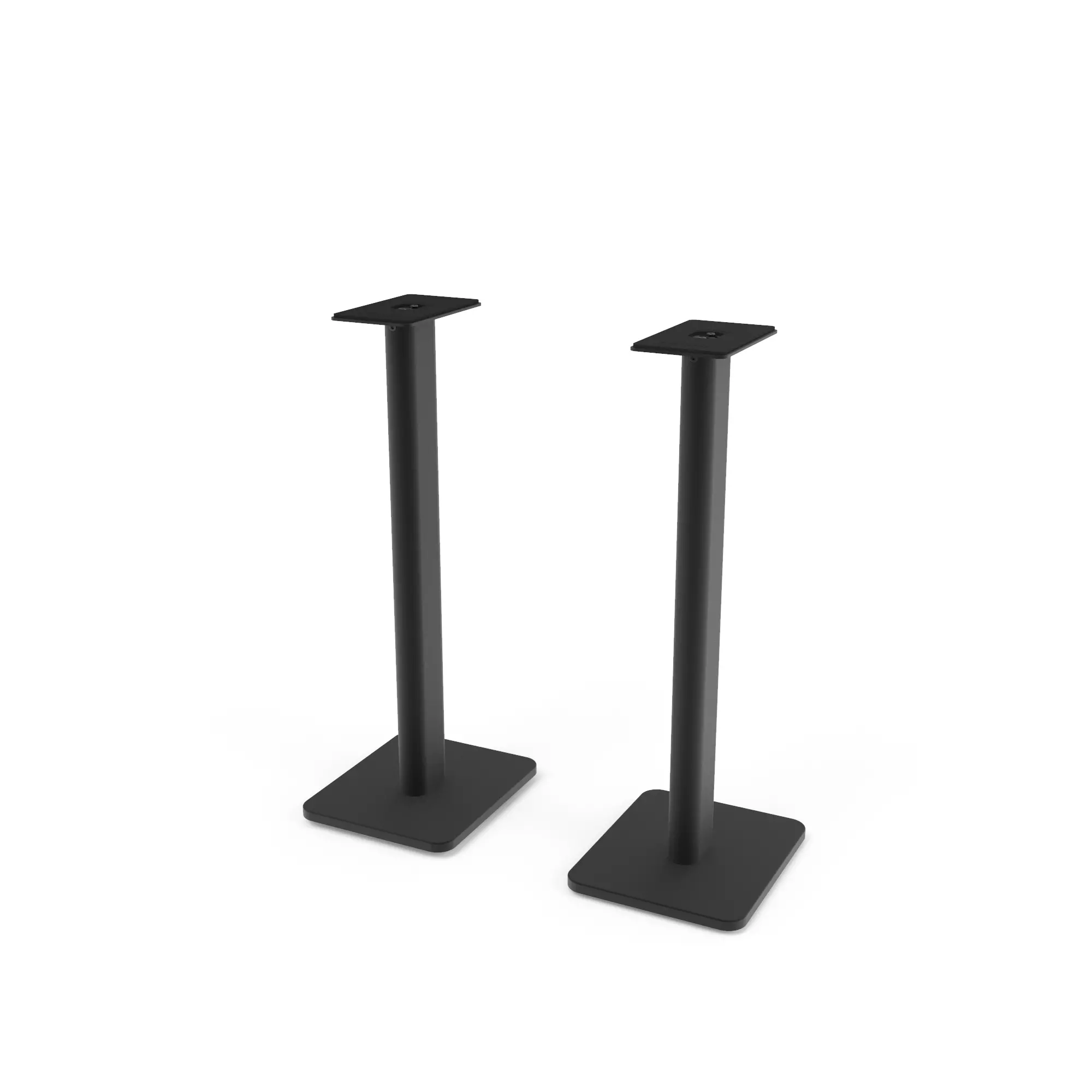 Kanto 26 Bookshelf Speaker Swiveling Floor Stands - Black, Set of 2-4