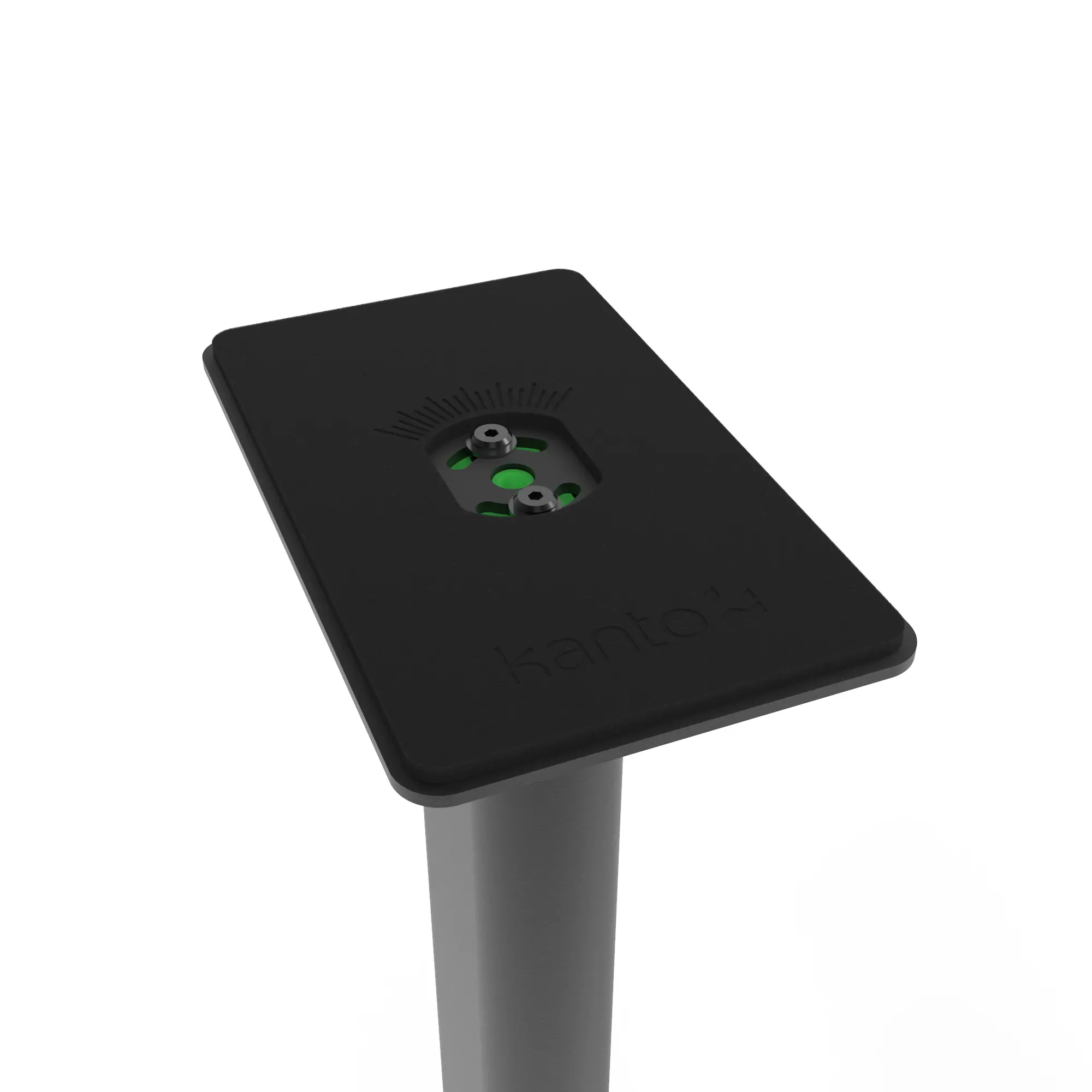 Kanto 26 Bookshelf Speaker Swiveling Floor Stands - Black, Set of 2-7