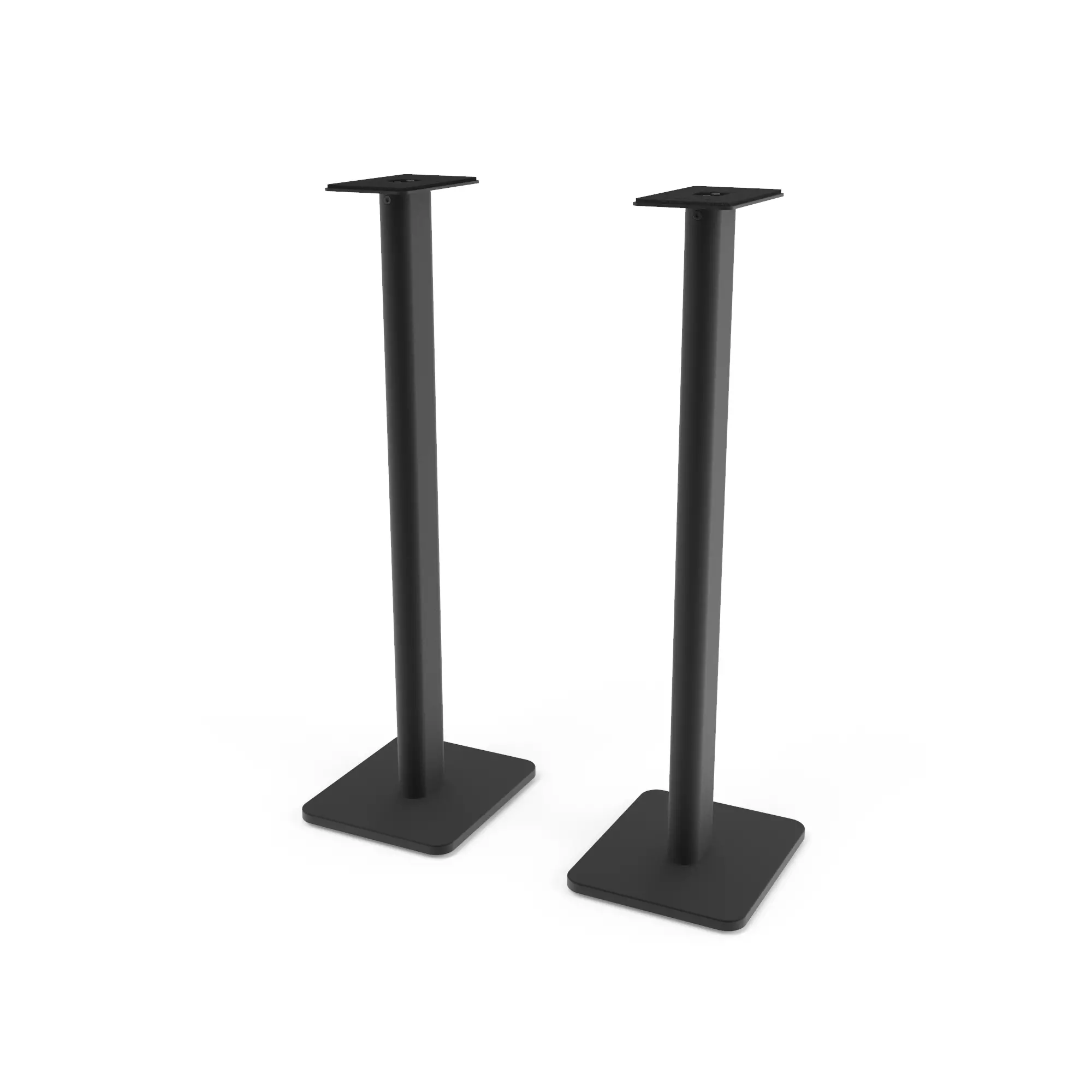 Kanto 32 Bookshelf Speaker Swiveling Floor Stands - Black, Set of 2-3