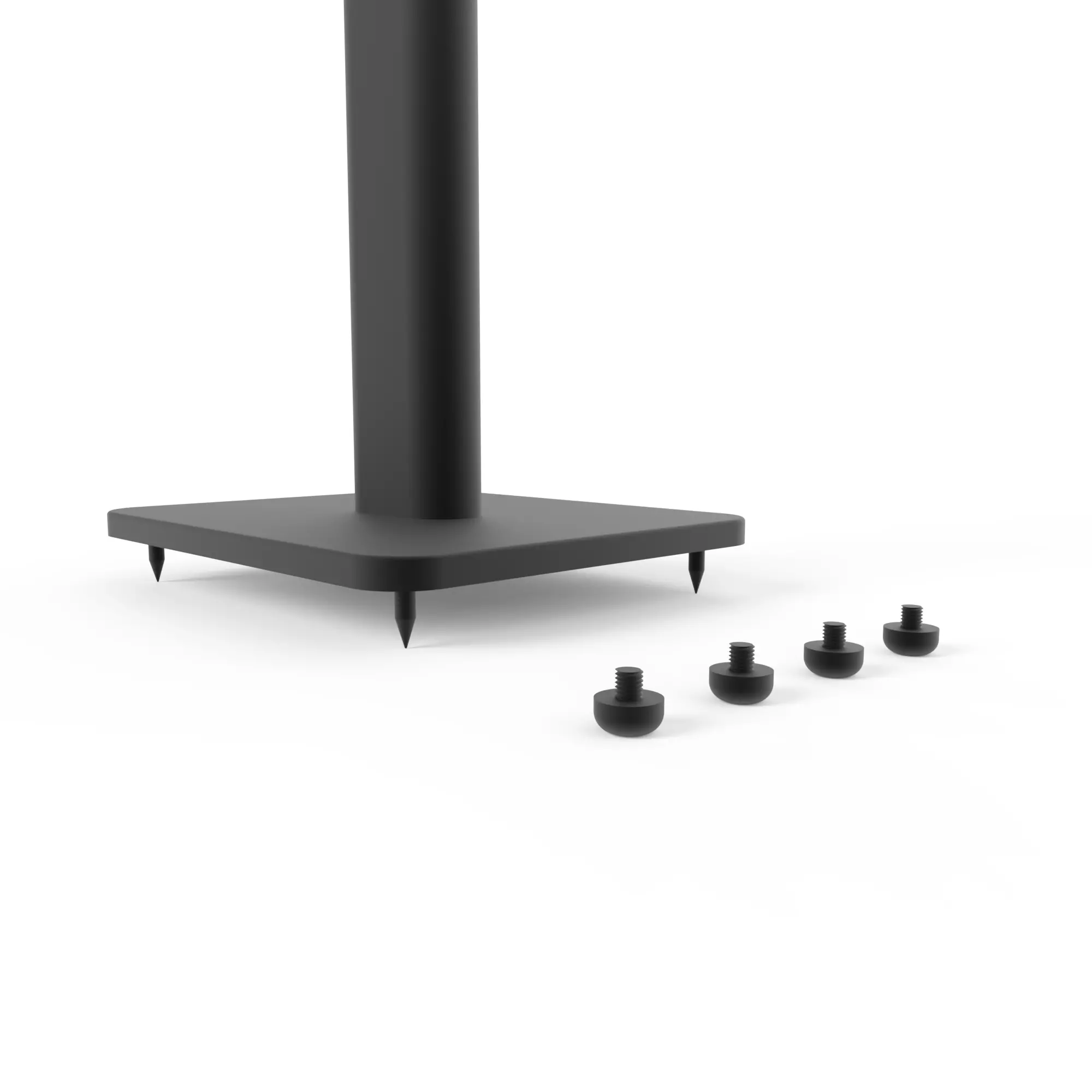 Kanto 32 Bookshelf Speaker Swiveling Floor Stands - Black, Set of 2-6