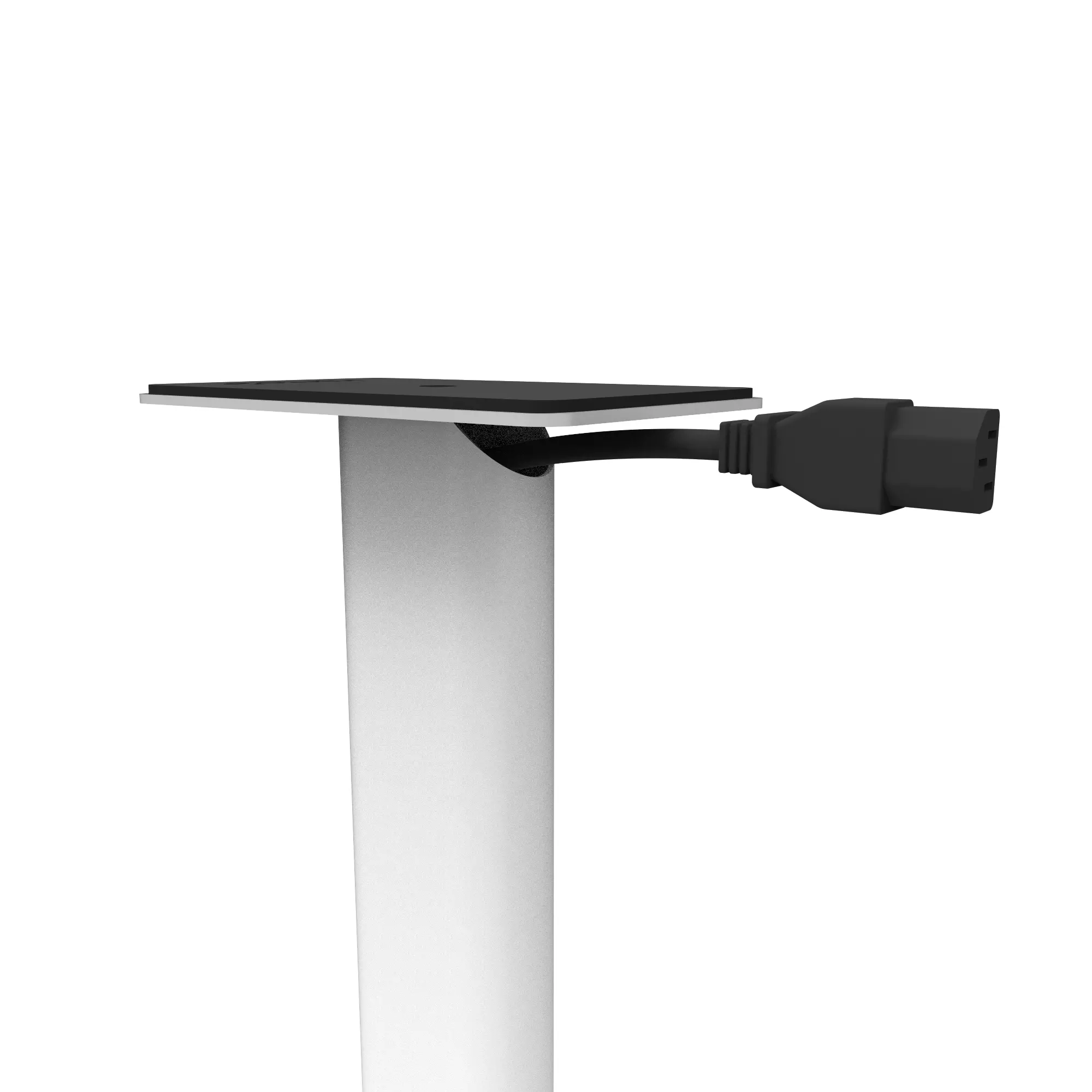 Kanto 32 Bookshelf Speaker Swiveling Floor Stands - White, Set of 2-6