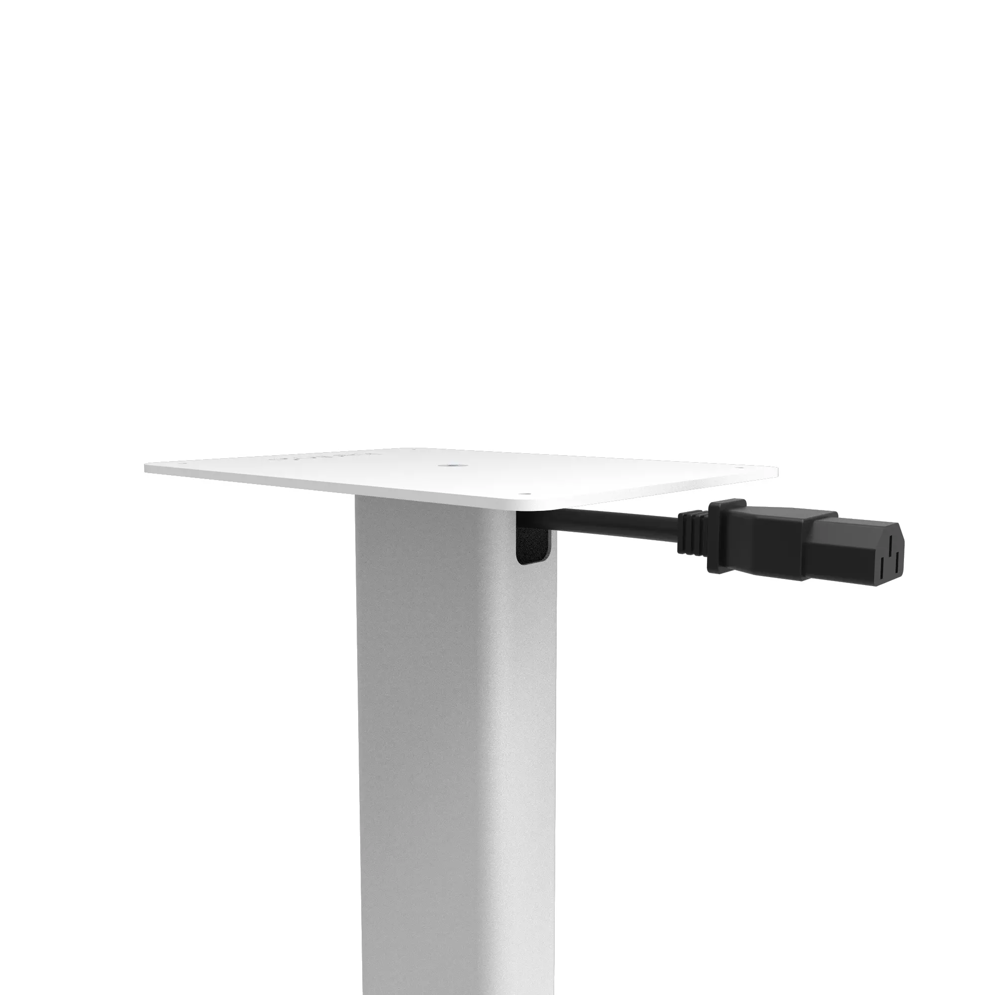 Kanto ST28W 28 Universal Bookshelf Speaker Floor Stand - White, Set of 2-4