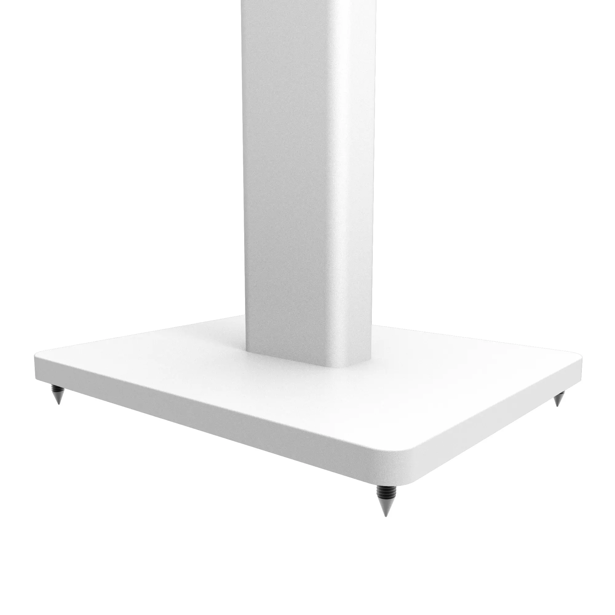 Kanto ST28W 28 Universal Bookshelf Speaker Floor Stand - White, Set of 2-6