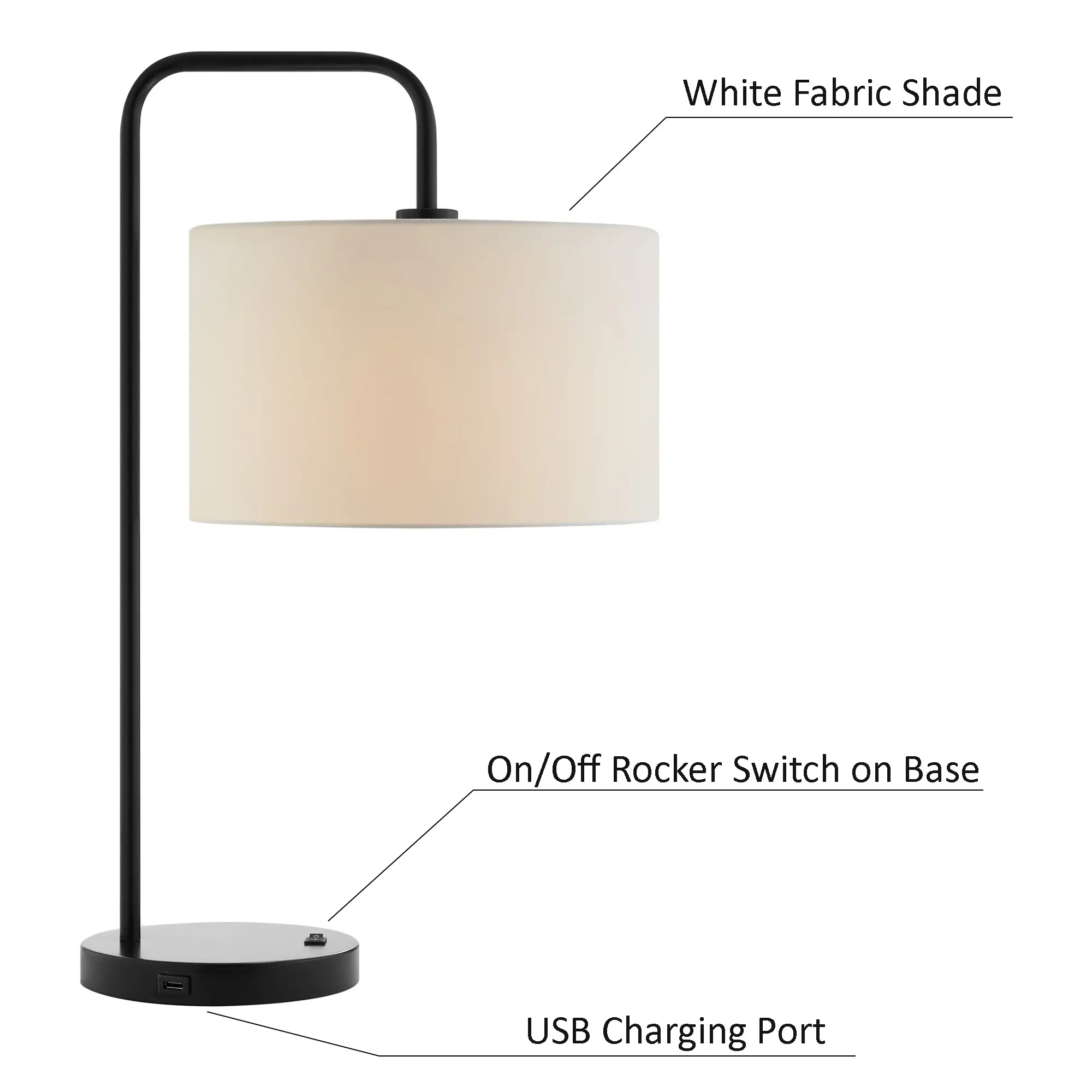 Orea 3 Pack Decorative Lamps-6