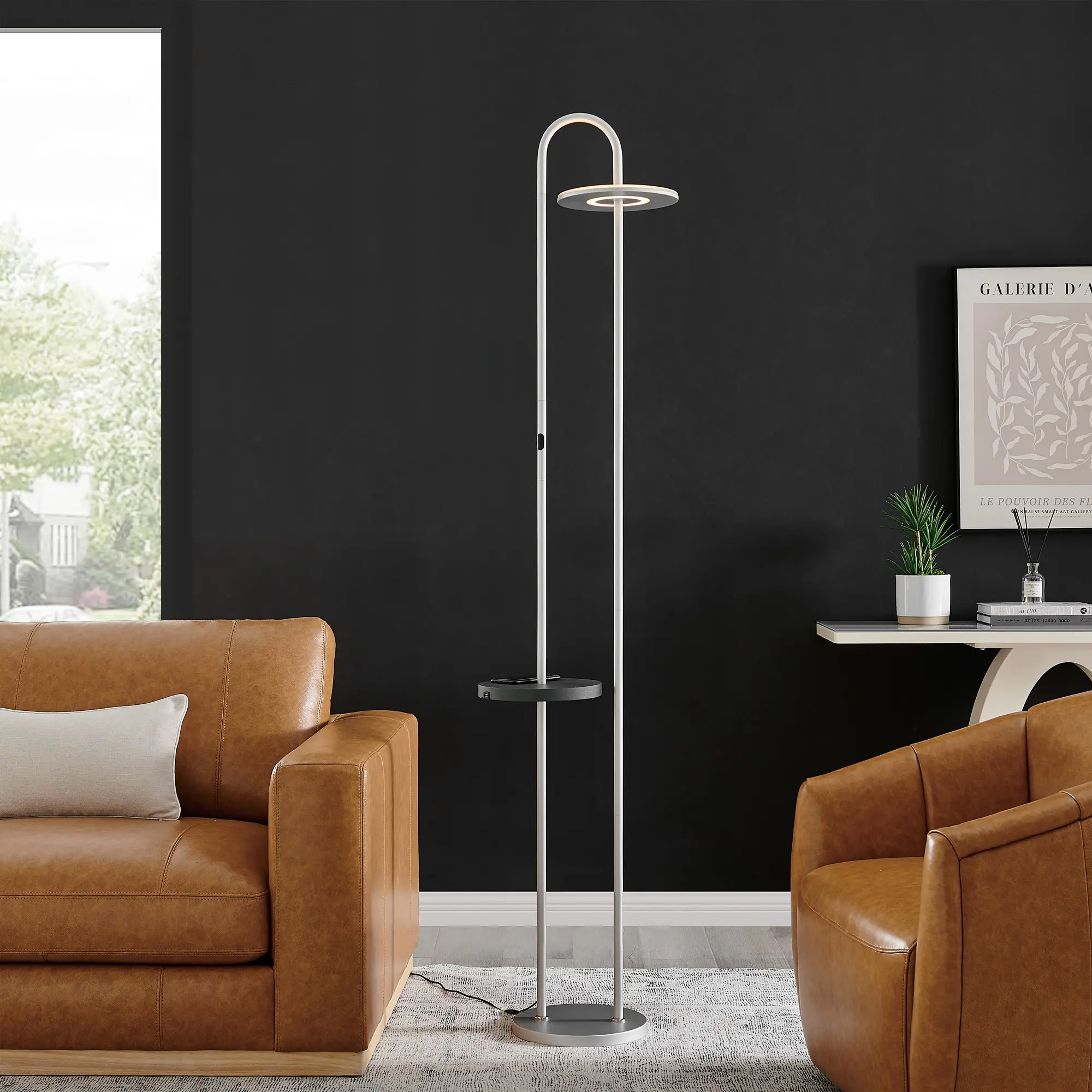Wonda Silver Floor Lamp-2