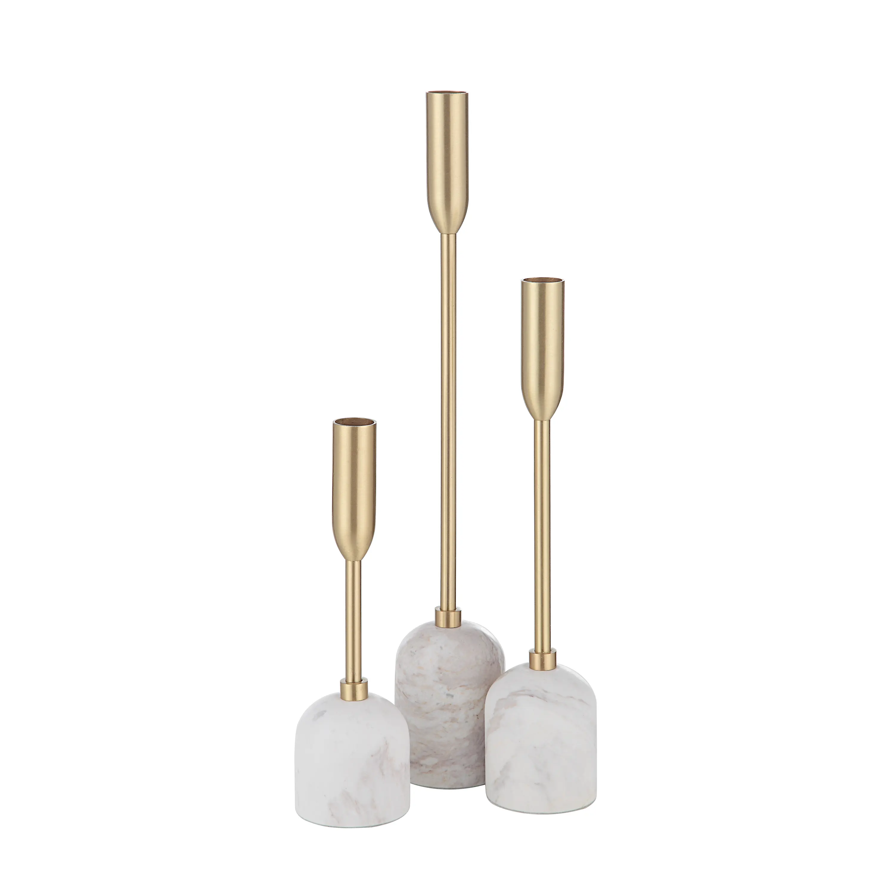 Marchesa Set Of 3 Tapered Candle Holder-1