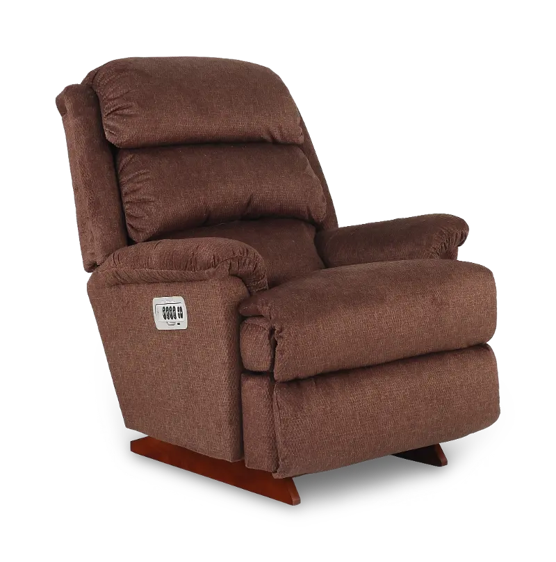 Astor Espresso Brown Power Rocker Recliner