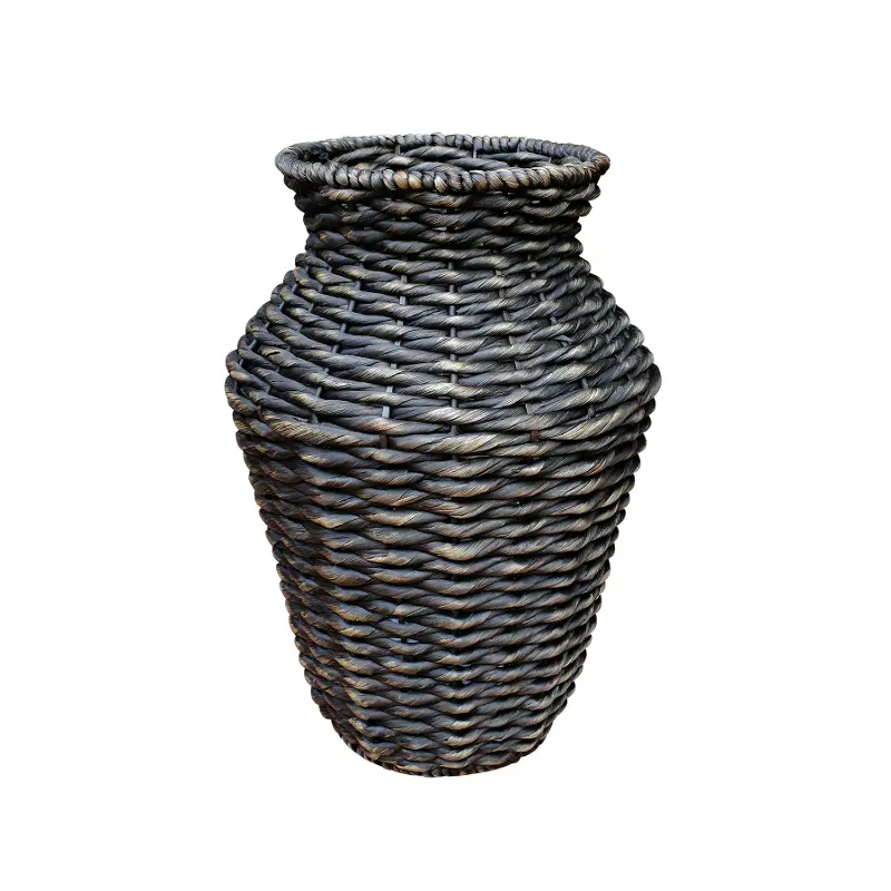 Larisa Antique Brown Hyacinth Vase