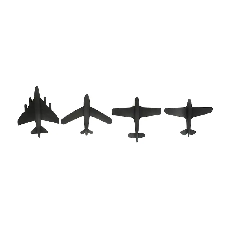 Assorted Wooden Plane Wall Decor