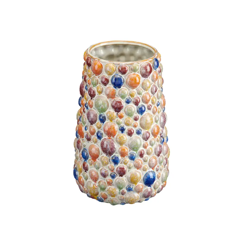 Baltimore Medium Ceramic Multicolor Vase