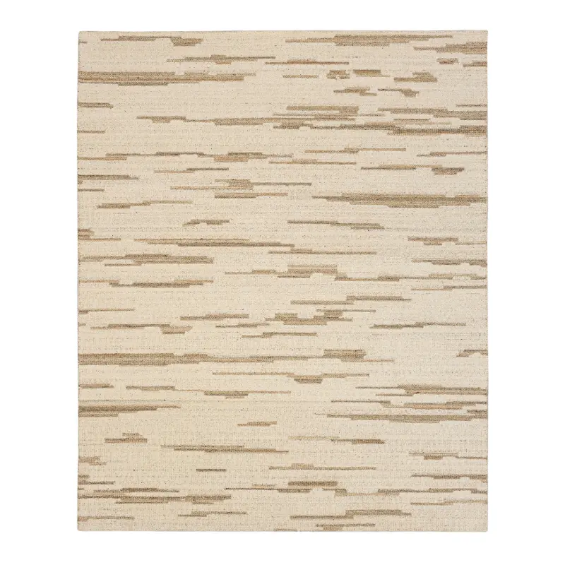 Oyster Creek 8 x 10 Beige Area Rug