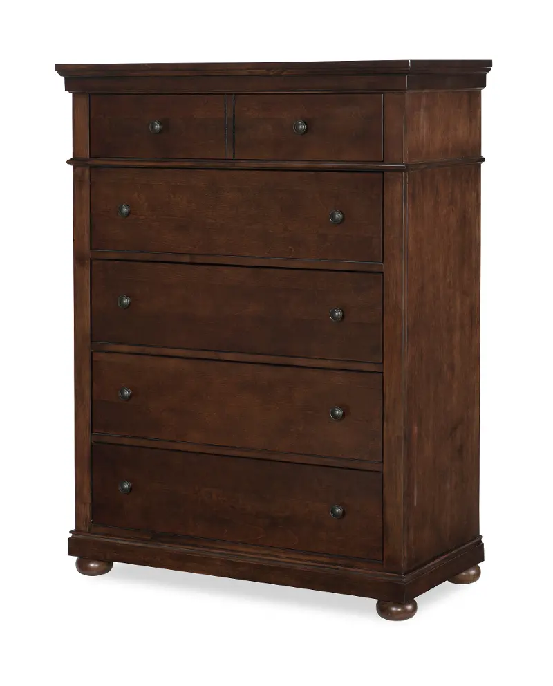 Canterbury Warm Cherry 6-Drawer Chest