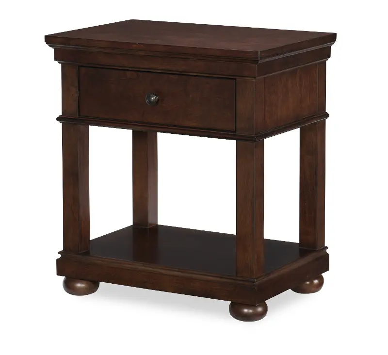 Canterbury Warm Cherry 1-Drawer Nightstand