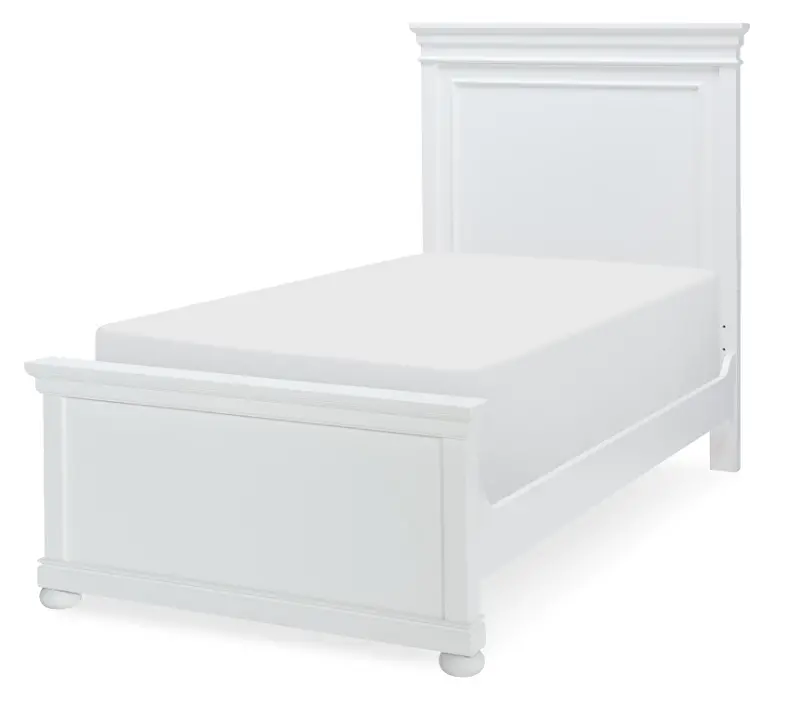 Canterbury Natural White Twin Storage Bed