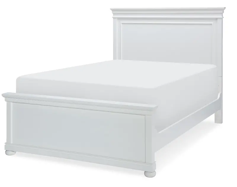 Canterbury White Full Storage Bed