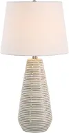 Pera Ceramic Gray Table Lamp
