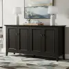 Avenue Wide 4 Door Storage Cabinet