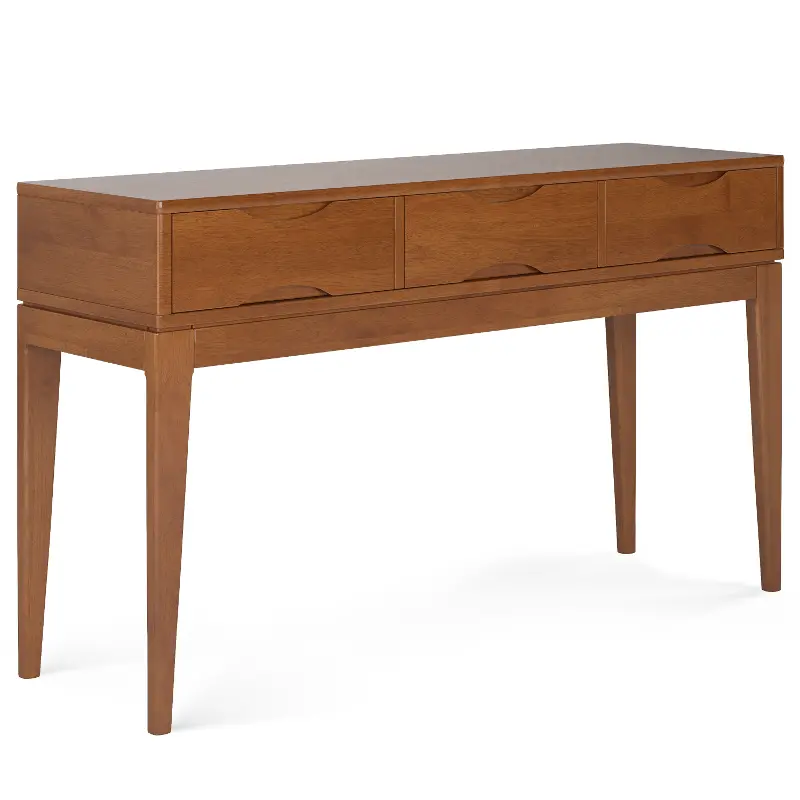 Bailey Tenne Brown Teak Console Sofa Table
