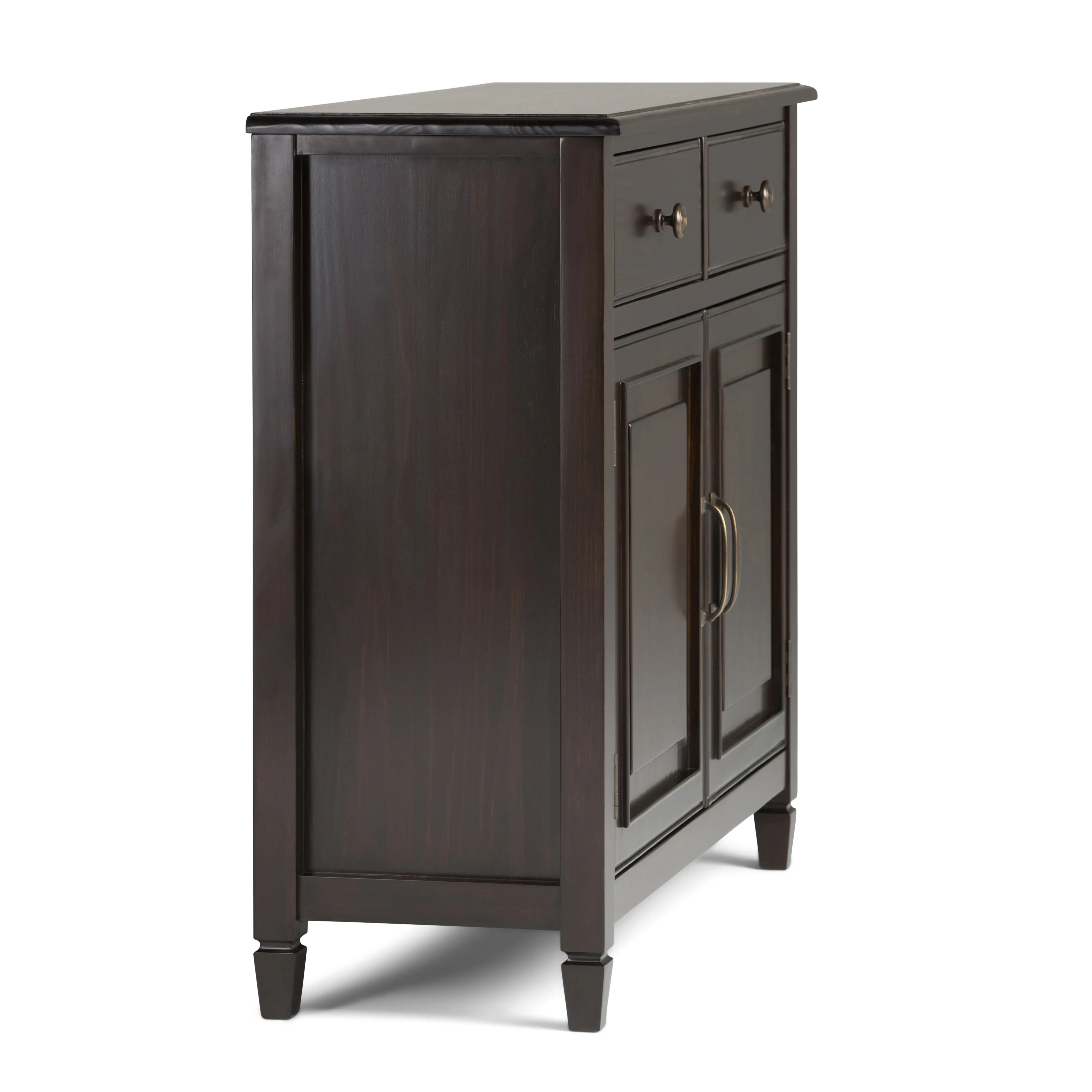 Danforth Amber Brown Entryway Storage Cabinet-4