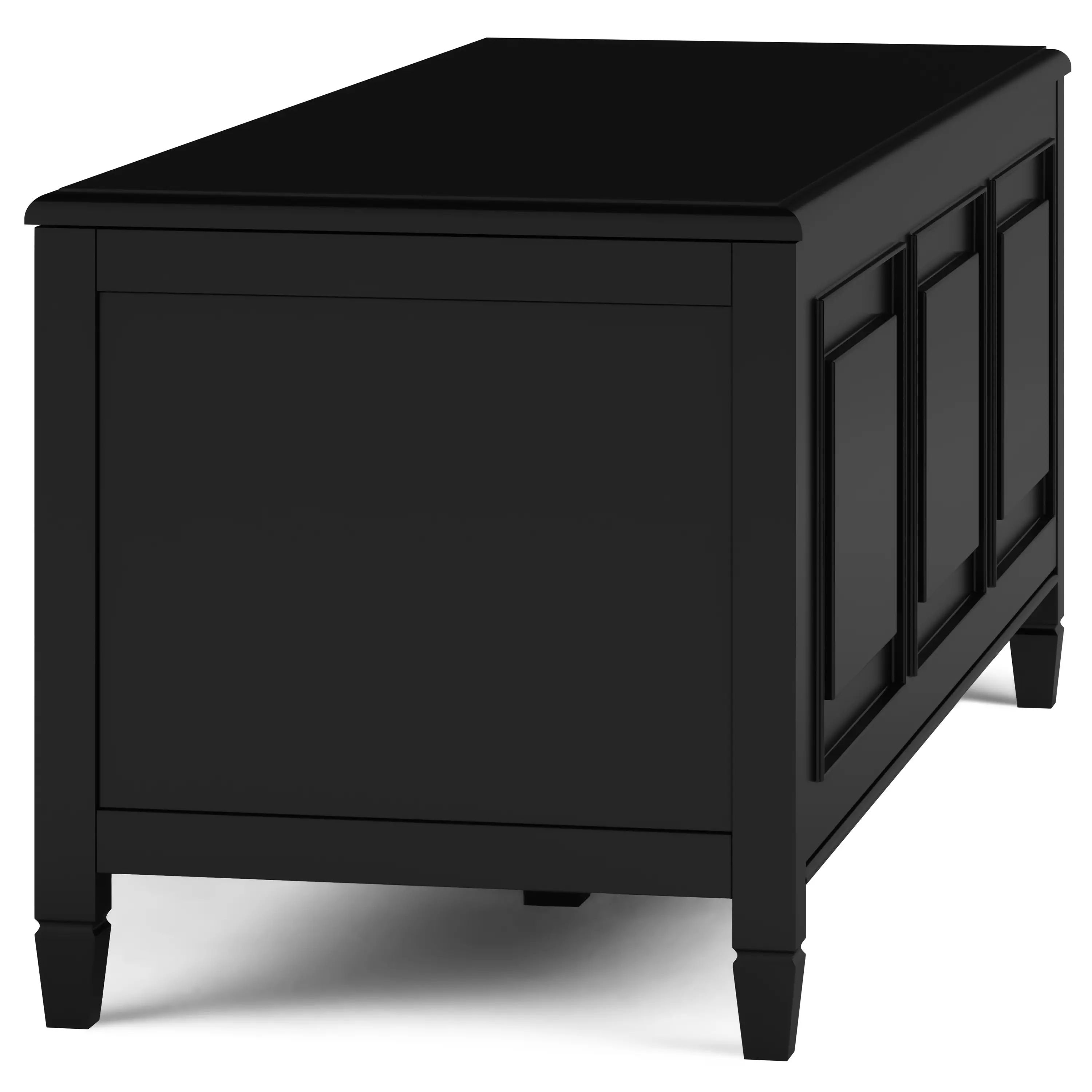 Danforth Ebony Black Storage Bench Trunk-4