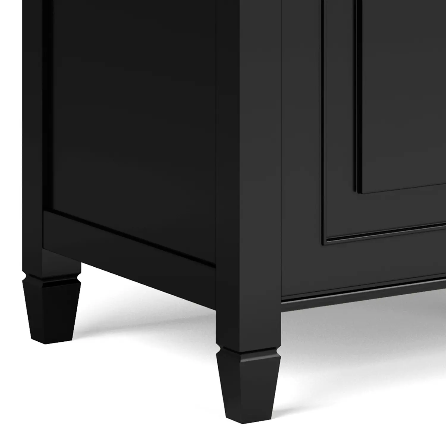 Danforth Ebony Black Storage Bench Trunk-6