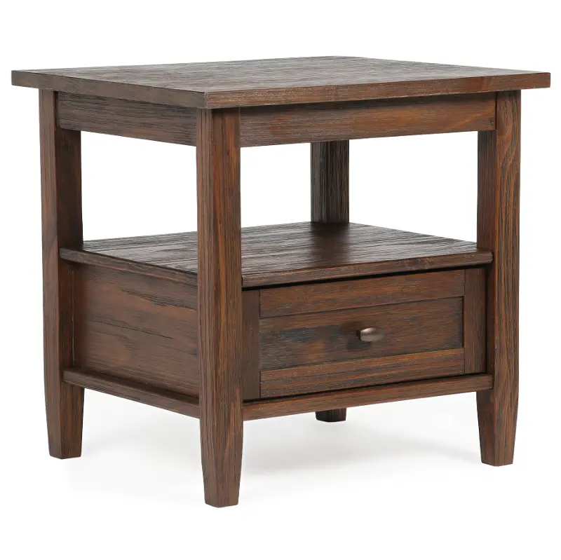 Shaker Studio Ash Brown End Table