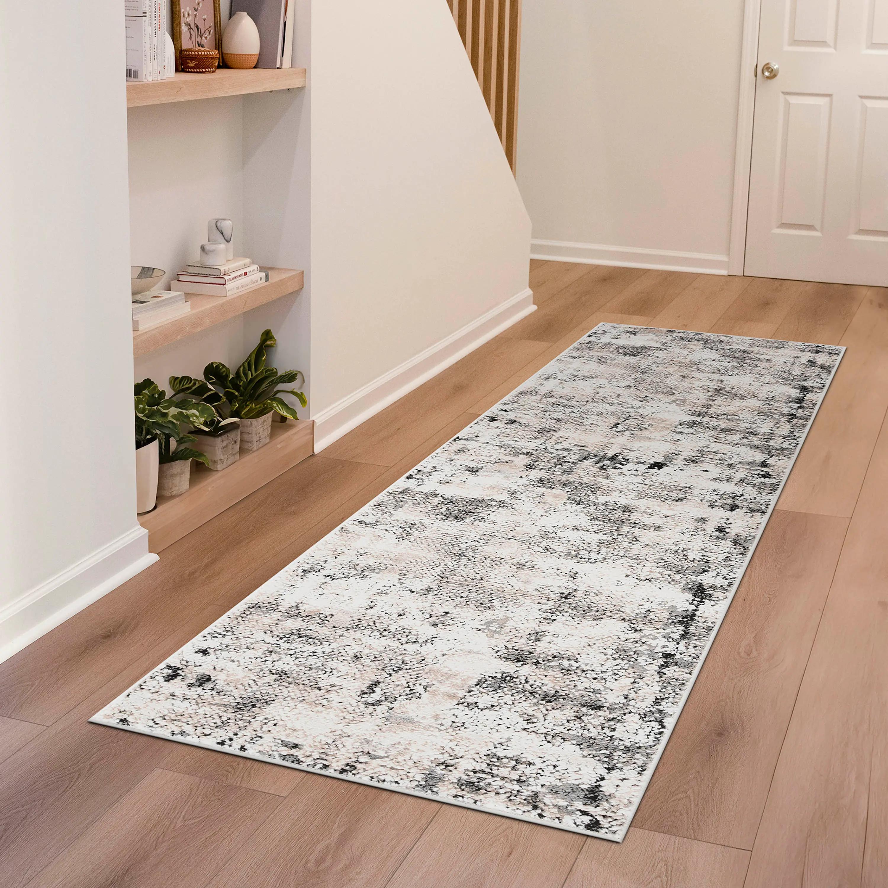 ALH1321 2X8 Adrian 2 x 8 Beige Runner Rug-2