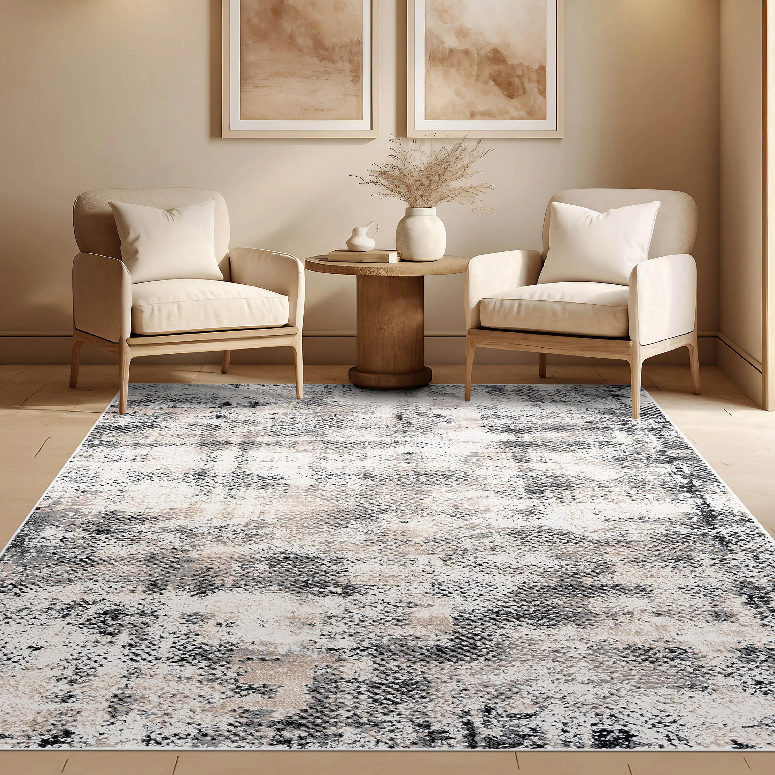 ALH1321 8X10 Adrian 8 x 10 Beige Area Rug-8