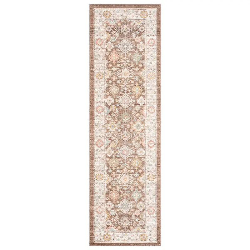Ellen 2 x 8 Beige Runner Rug