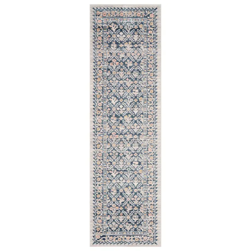 Camilla 2 x 8 Navy Blue Area Rug