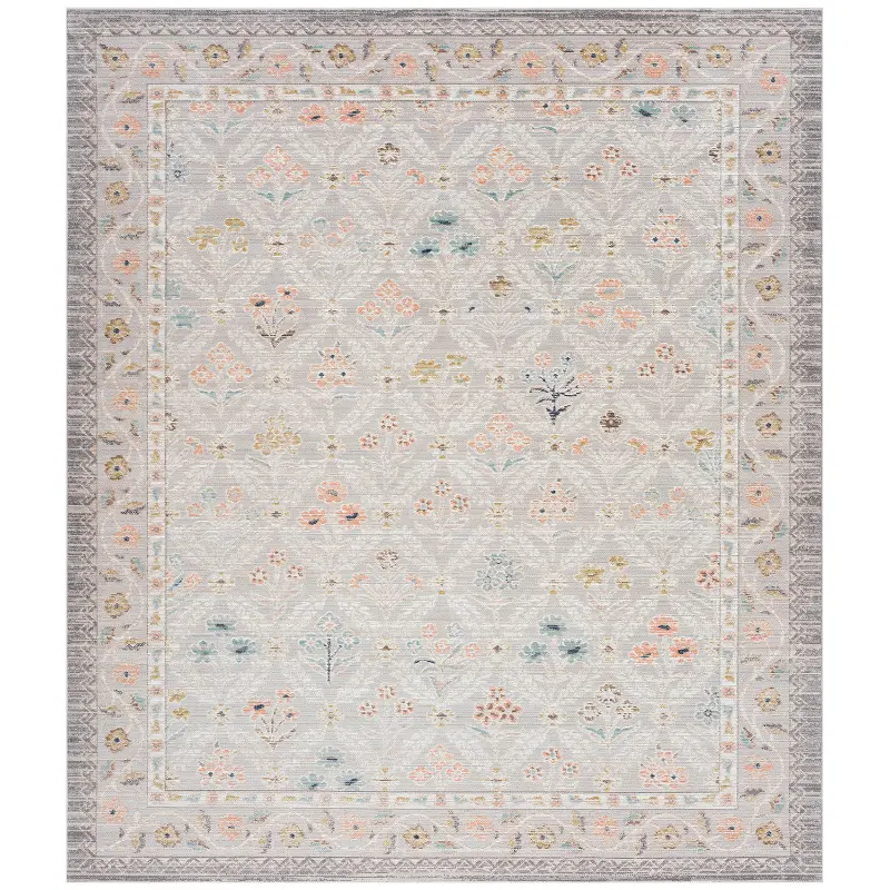 Camilla 8 x 10 Gray Area Rug