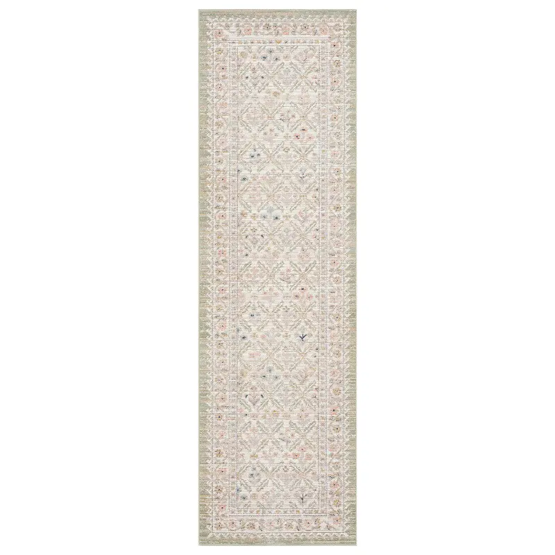 Camilla 2 x 8 Cream Area Rug
