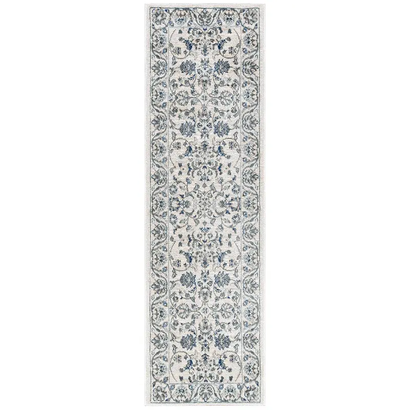 Tessie 2 x 8 Cream Area Rug