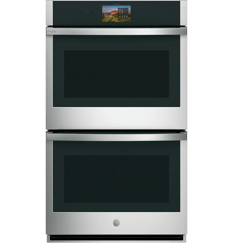 GE Profile 10 Cu Ft Smart Built-In Double Wall Oven - Stainless Steel