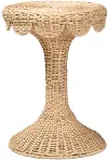 268-14646-RCW bali & pari Natala Rattan End Table