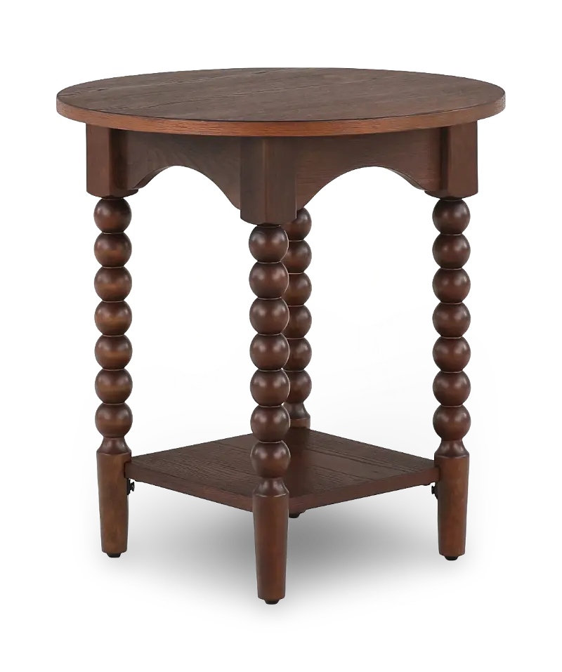 Turnwood Brown End Table
