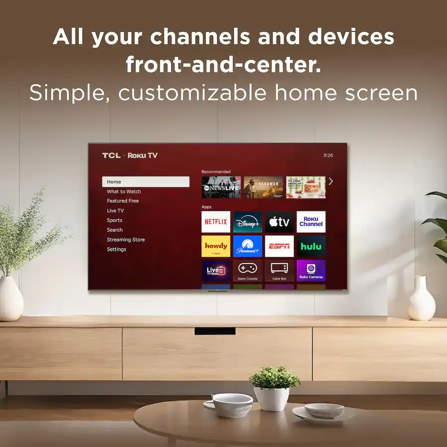 75Q6LR TCL 75 Class Q6LR Series 4K UHD HDR QLED Smart Roku TV-12