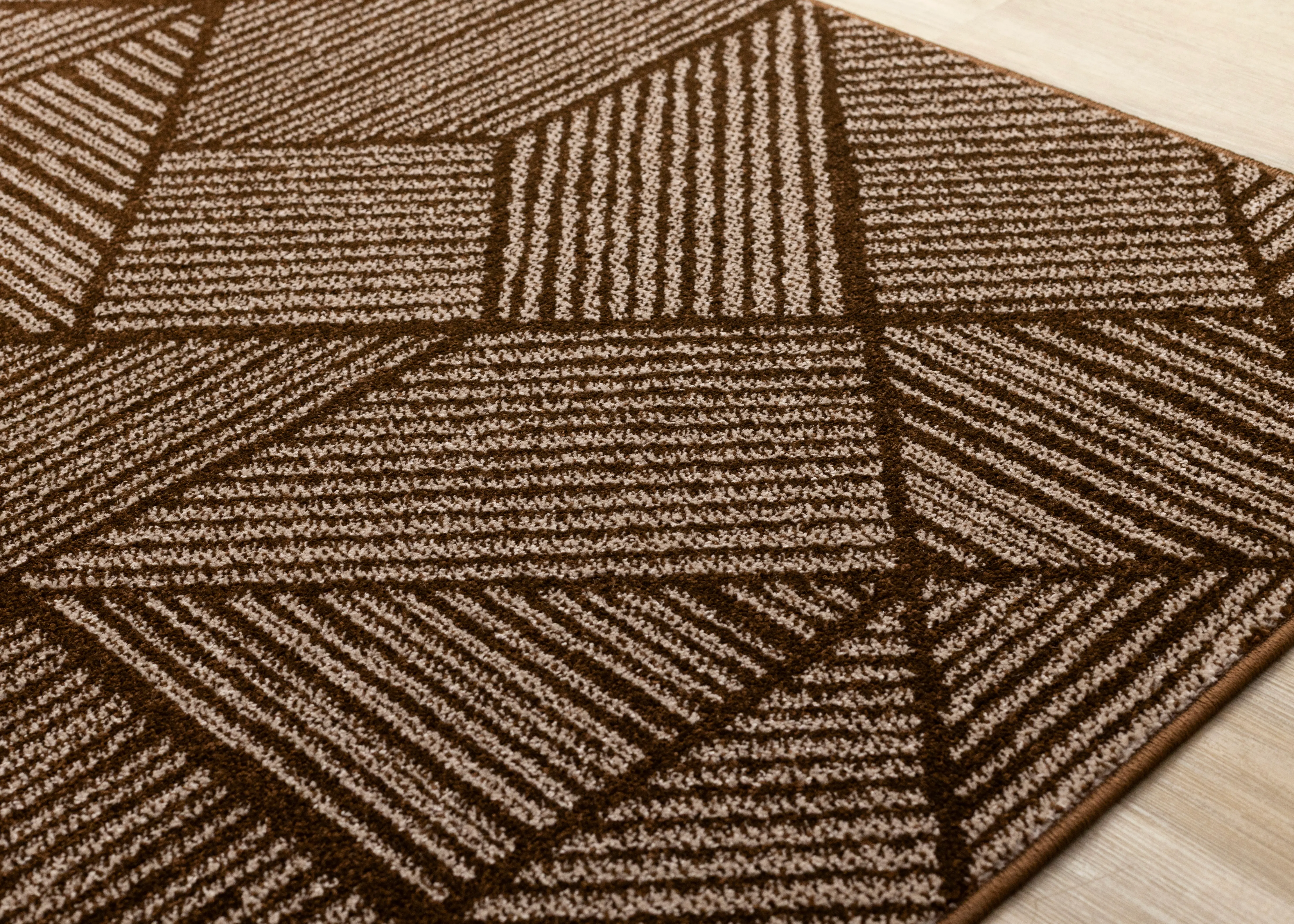 16202-320 160230 Century 5 x 8 Brown Area Rug-4