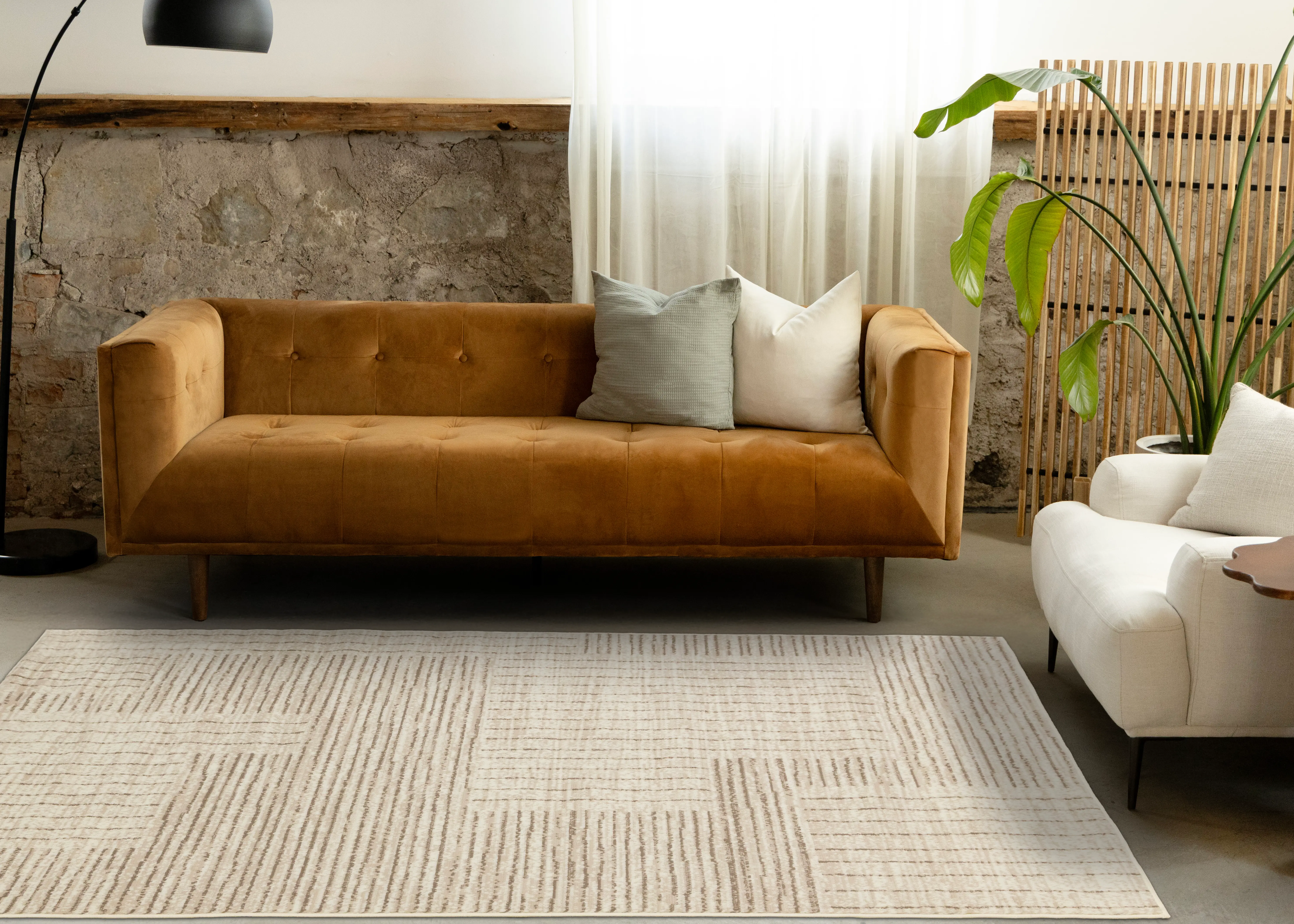 4941-7933 160225 Faira 5 x 7 Cream Area Rug-2